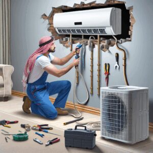 instalación de aire acondicionado en casa