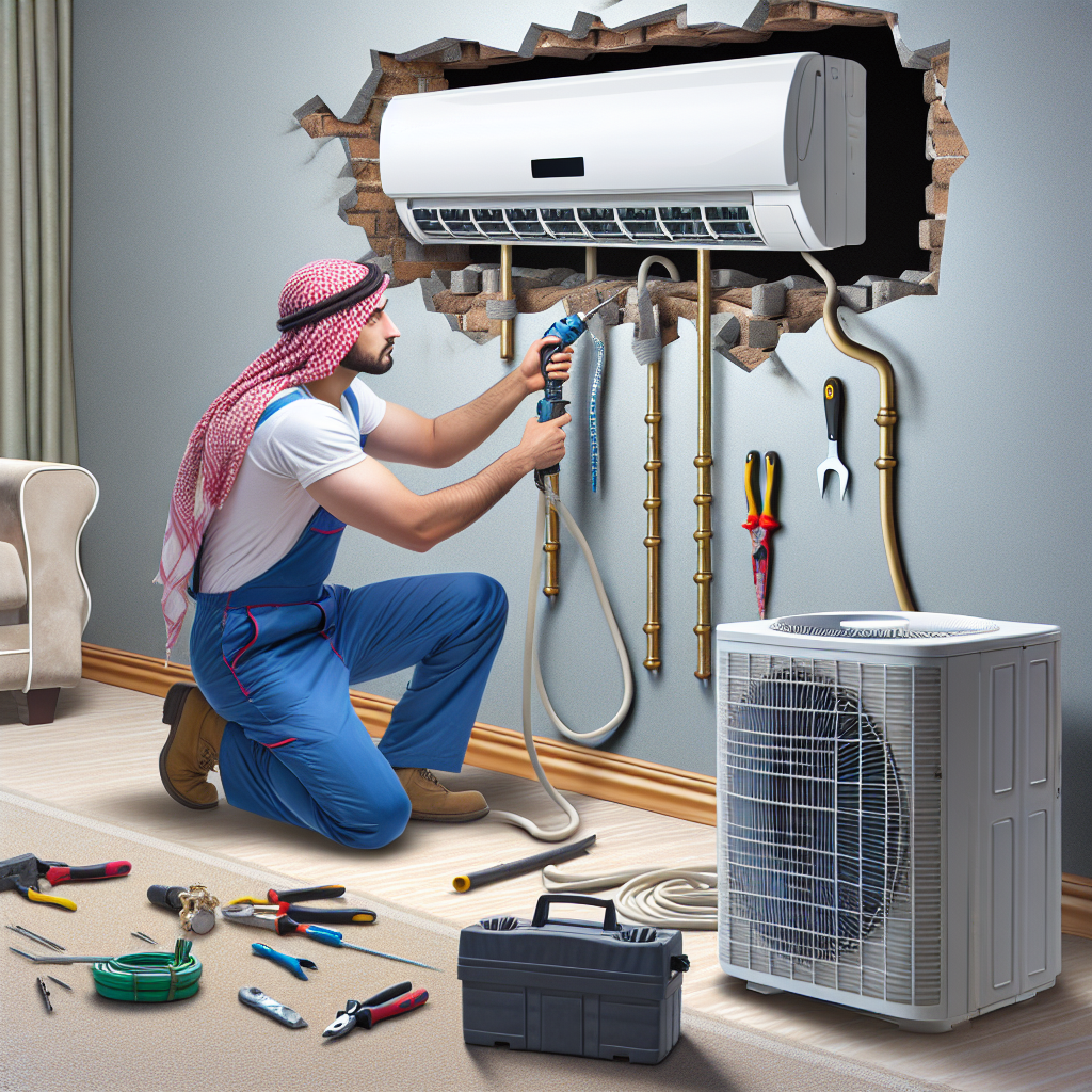 instalación de aire acondicionado en casa